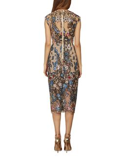 Bronx & Banco Birds Of Paradise Midi Dress Print Size 8 for rent on The Volte - image 5