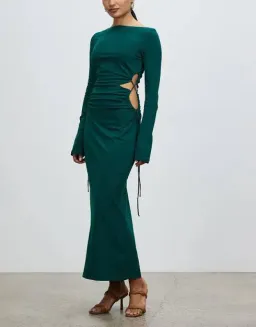 Camilla And Marc  Alexandre Dress Emerald Green Size 8 for rent on The Volte - image 1
