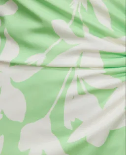Lover Maldives One Shoulder Dress Green Print Size 10 for rent on The Volte - image 5