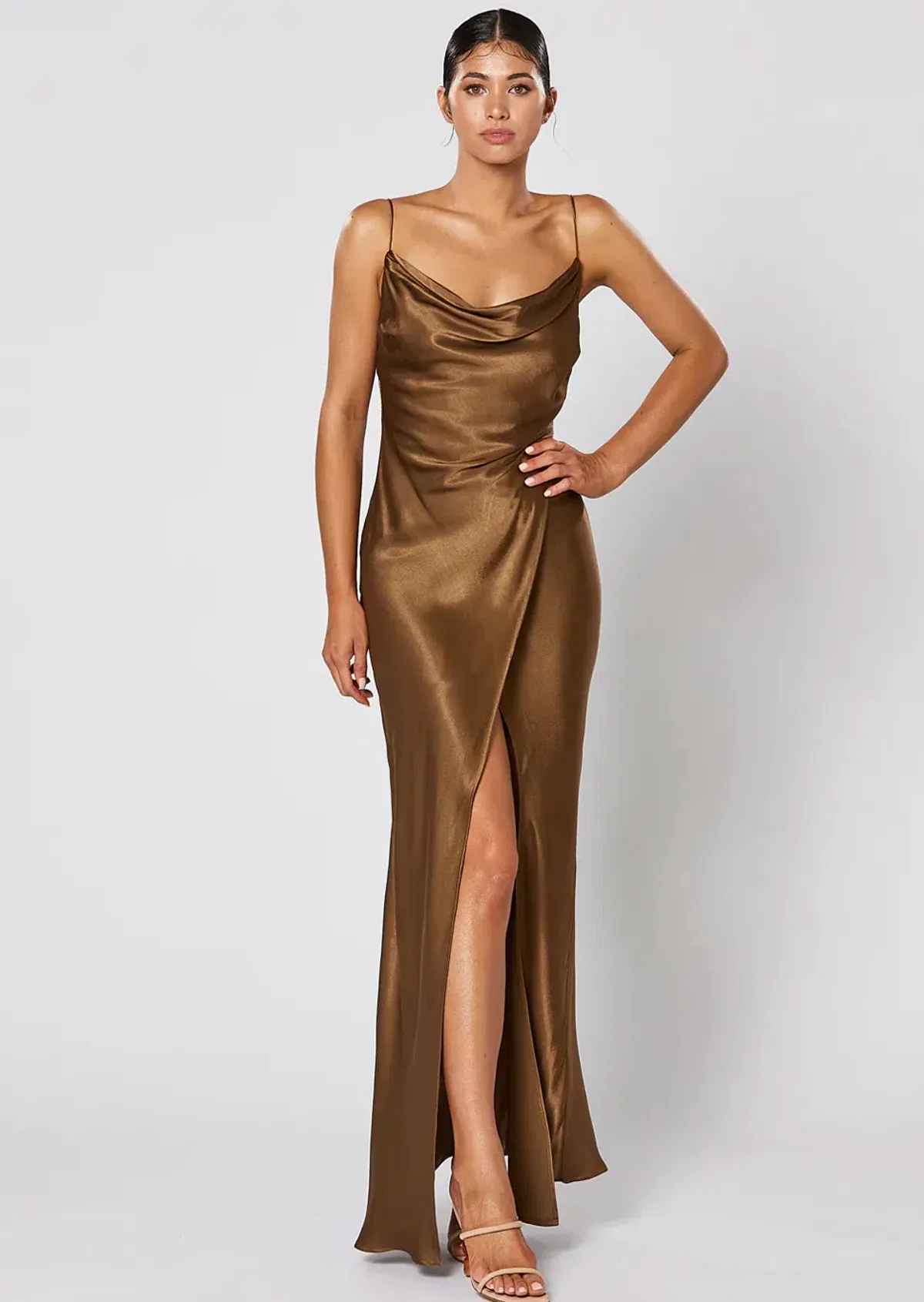 Winona Etoile Dress in Cocoa Size Medium/ Au 10 - Image 1