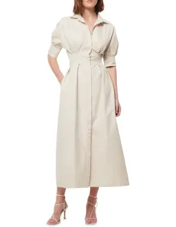 Mossman The Time Off Dress Canvas Beige Size 8  for rent on The Volte - image 1