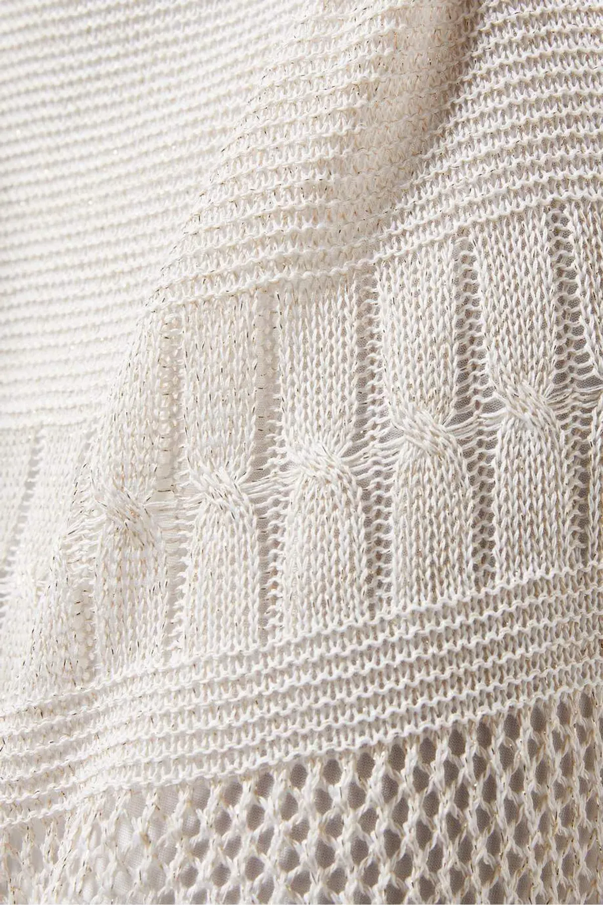 Suboo Harper Knit Kaftan White Size 8/S - Image 4