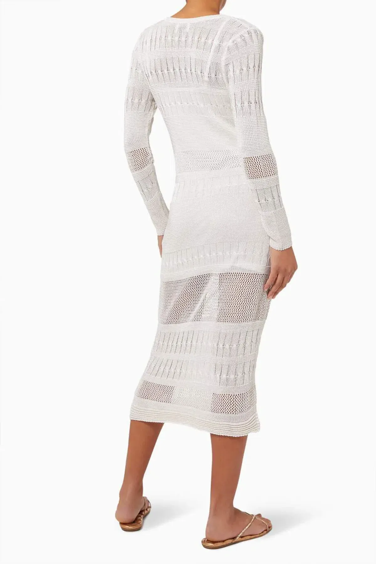 Suboo Harper Knit Kaftan White Size 10/M - Image 3