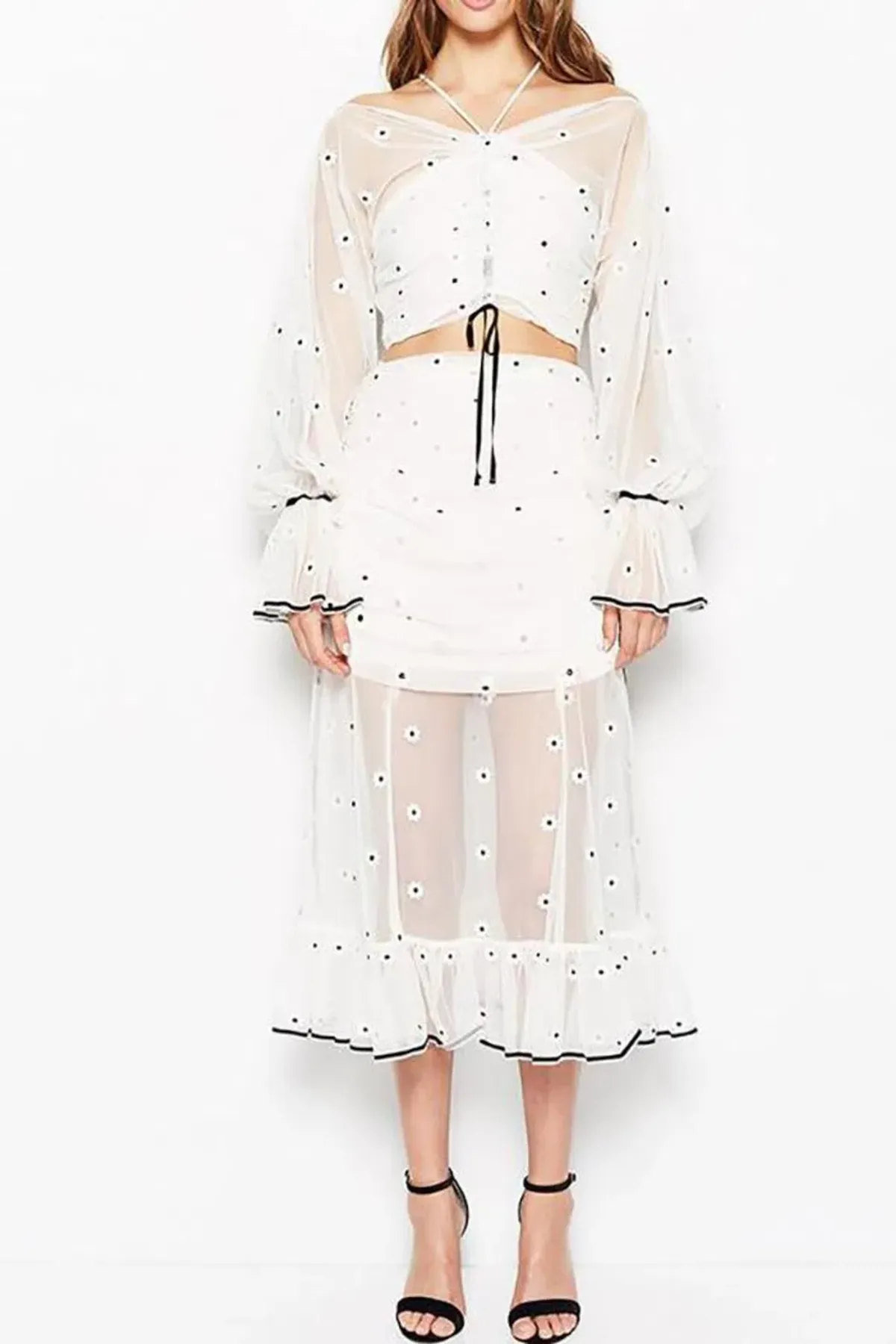 Alice McCall Le Lady Skirt White Size 6 - Image 1