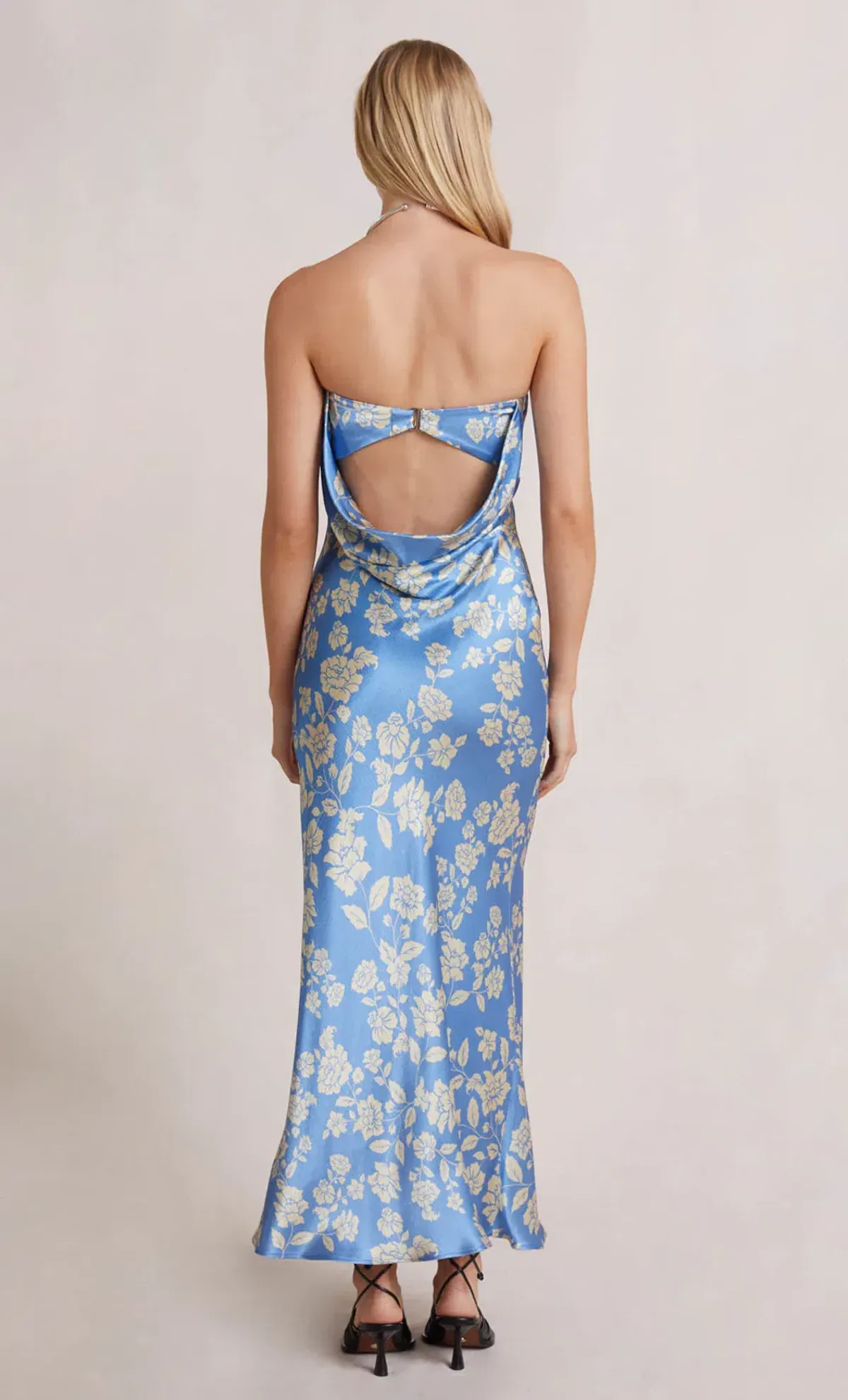 Bec & Bridge Blossom Dress Blue Print - Image 2