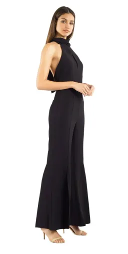  Nicholas Crepe Sleeveless Jumpsuit Black Size 12 for rent on The Volte - image 2