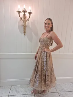 Bronx & Banco Mademoiselle Dress Nude Size M/Au 10 for rent on The Volte - image 3