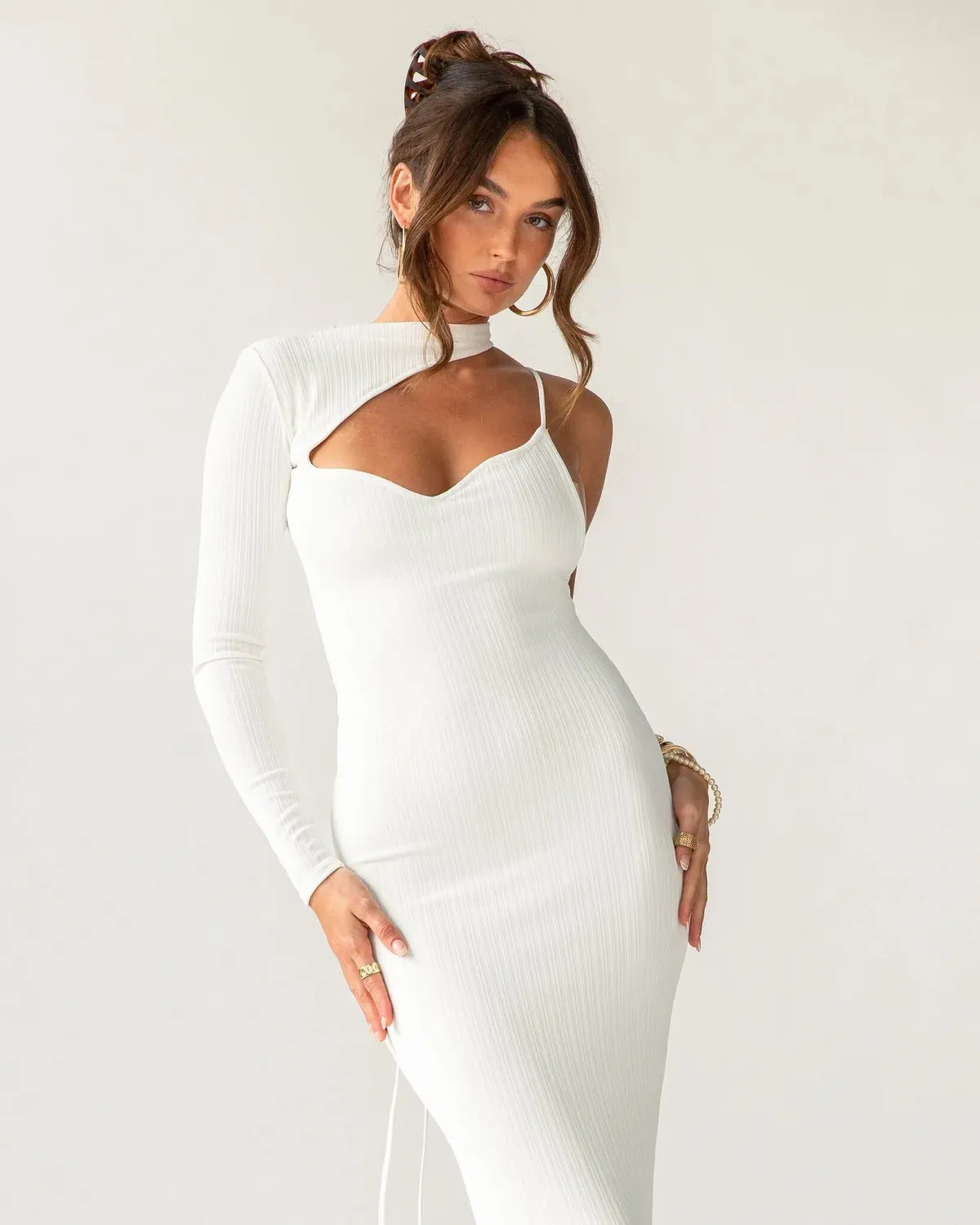 Arcina Ori Estelle Dress White Size 10 - Image 2