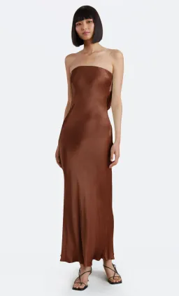 Bec & Bridge Moon Dance Dress Chocolate Size 10  for rent on The Volte - image 1