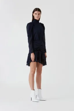 Camilla and Marc Evelyn Dress Navy Size 8 for rent on The Volte - image 4