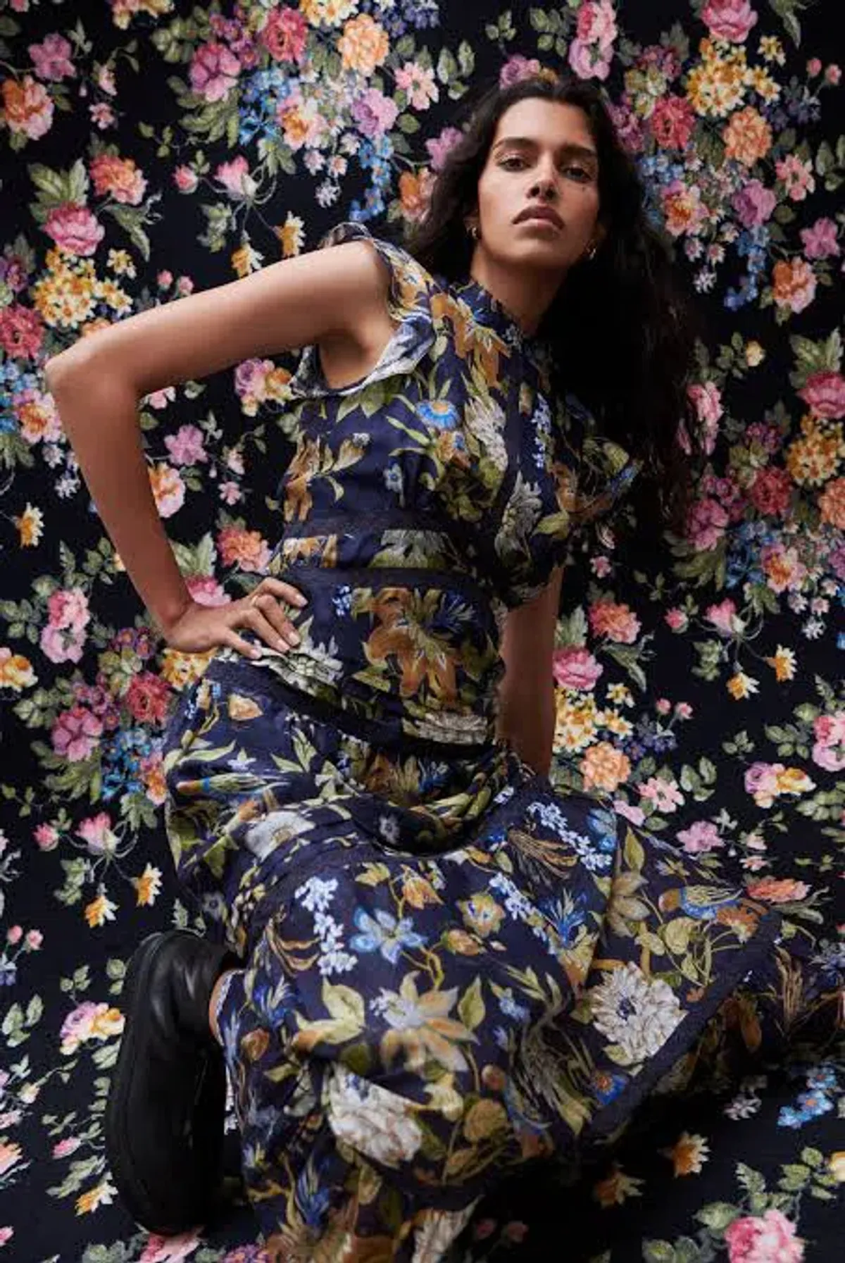 Sir the Label Lilian Tiered Gown Floral Size 0 / Au 6 - Image 4