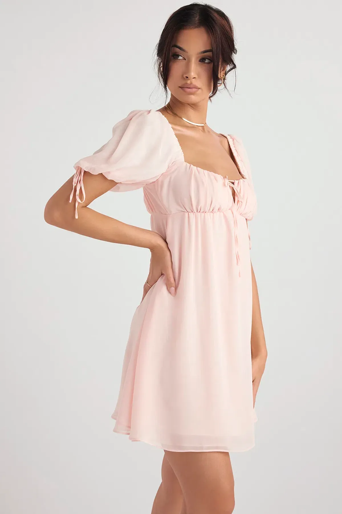 House of CB Princess Mini Dress In Pink Quartz Size 8 - Image 2