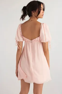 House of CB Princess Mini Dress In Pink Quartz Size 8  for rent on The Volte - image 4