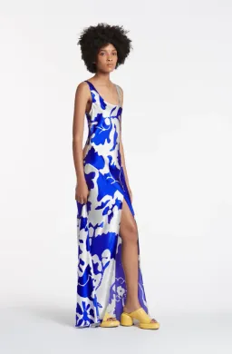 Sir the Label Esme Bias Maxi Dress Merce Abstract Print Size 1 / AU 8 for rent on The Volte - image 2