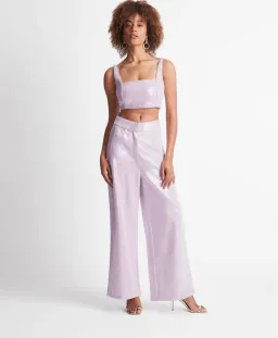 Sheike Cleo Sequin Top Size 14 & Pant Set Lilac  for rent on The Volte - image 1