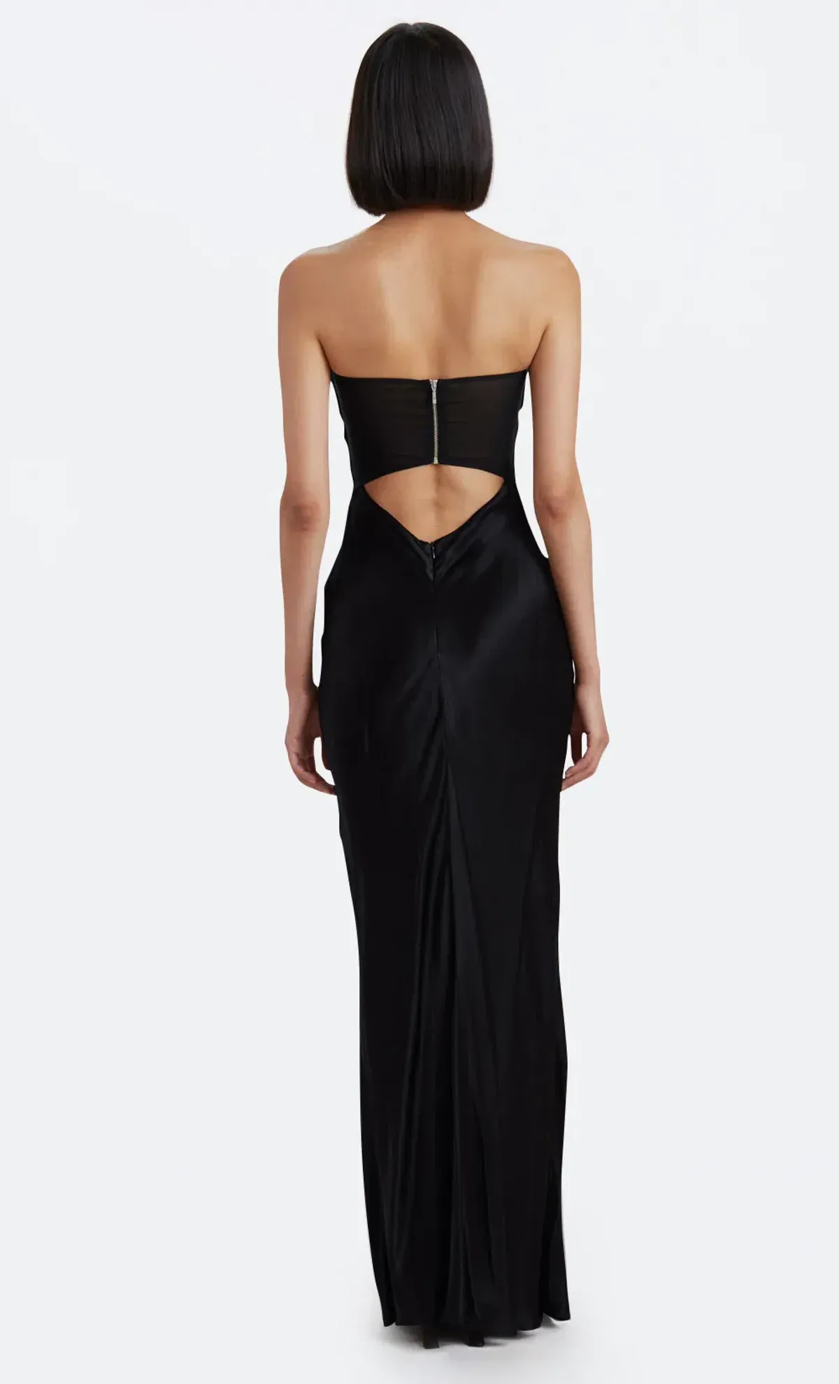 Bec & Bridge Halle Strapless Dress Black Size 6 - Image 2