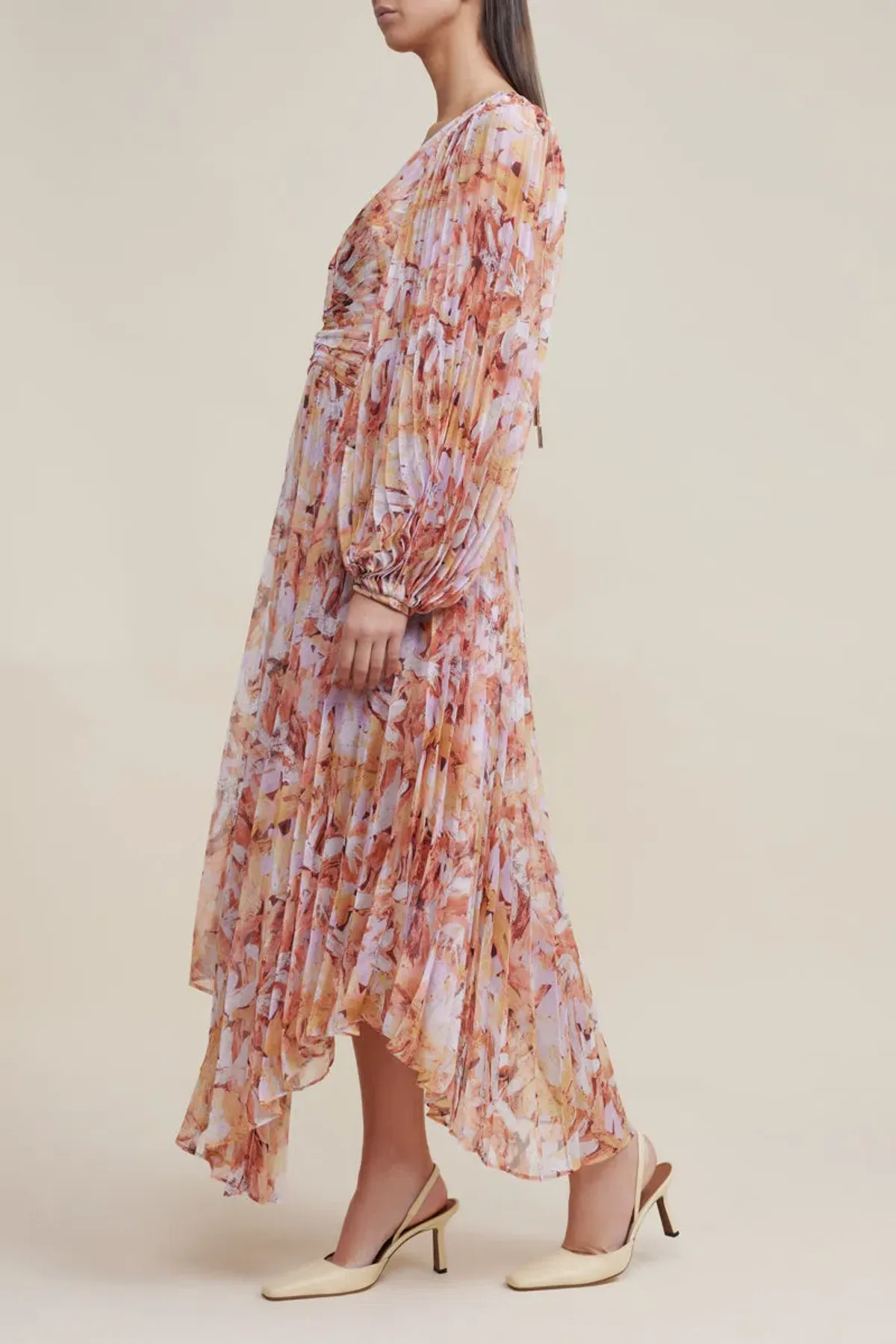 Acler Astone Dress Lilac Brush Size 10 - Image 2