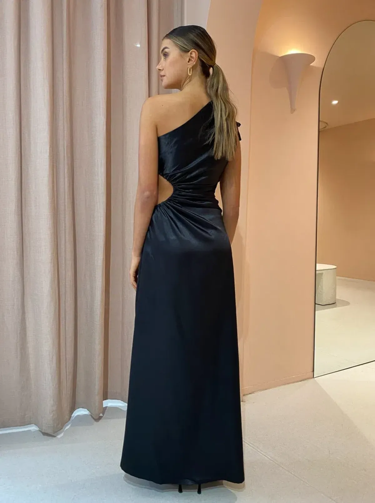 Sonya Moda Nour Maxi Dress Black Size M/ AU 10 - Image 3