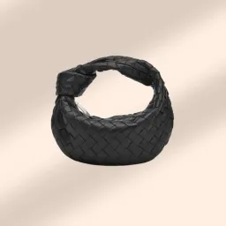 Bottega Veneta Mini Jodie Bag in Black for rent on The Volte - image 1