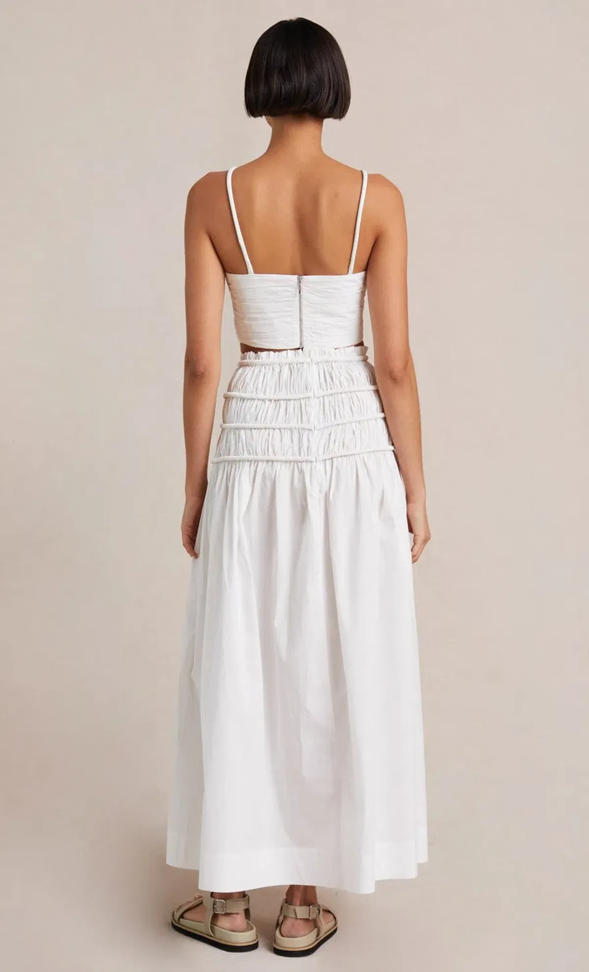 Bec & Bridge Eli Maxi Skirt White Size 8 / S - Image 3