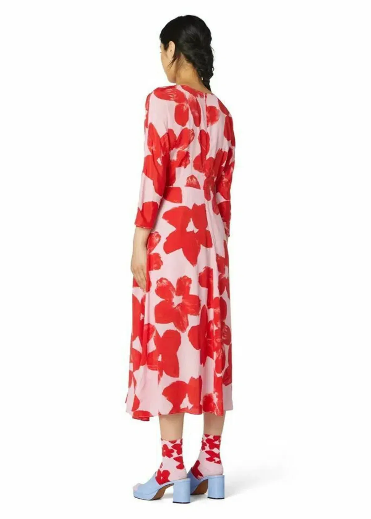 Gorman Poppy Long Dress Floral Size 8 - Image 3