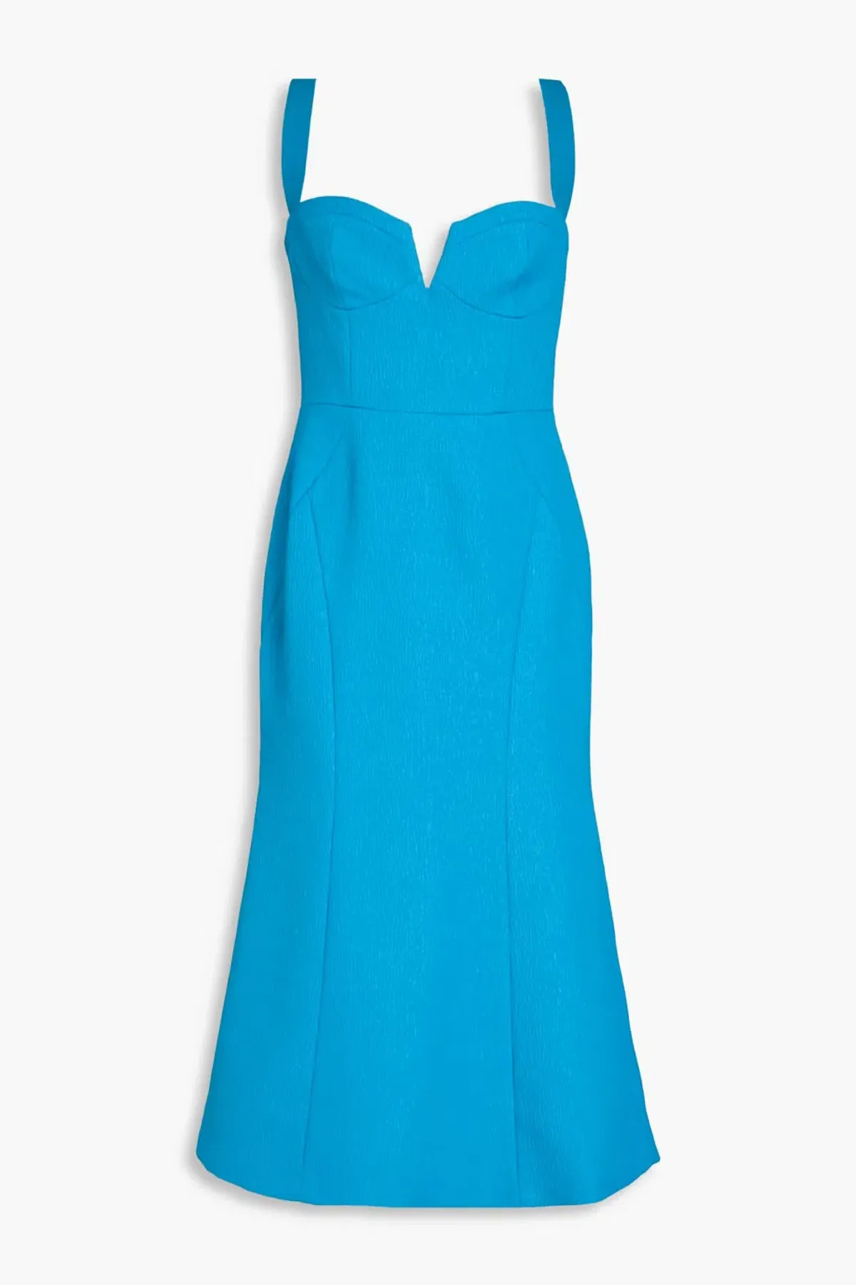 Rebecca Vallance Calla Midi Dress Blue Size 8 - Image 2