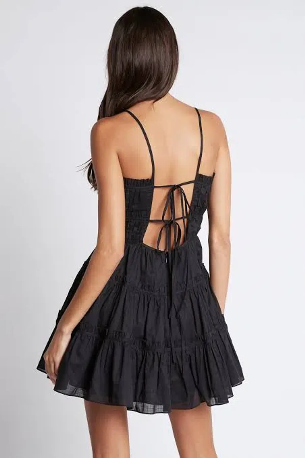 Aje Breathless Mini Dress Black Size 4 / XXS - Image 3
