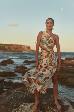 Sonya Moda Nour Seashelle Dress Print Size 12 for rent on The Volte - image 1