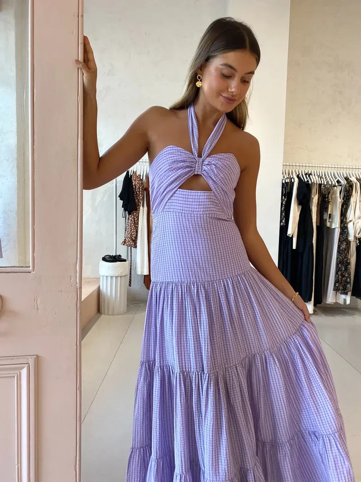 Significant Other Tuscany Dress in Lilac Size 10 - Image 2
