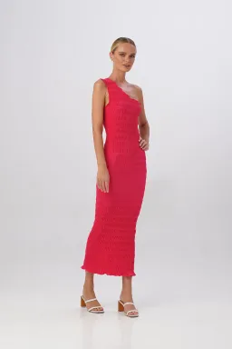 L'Idee Gigi Smocking Gown Punch Size 6 for rent on The Volte - image 1