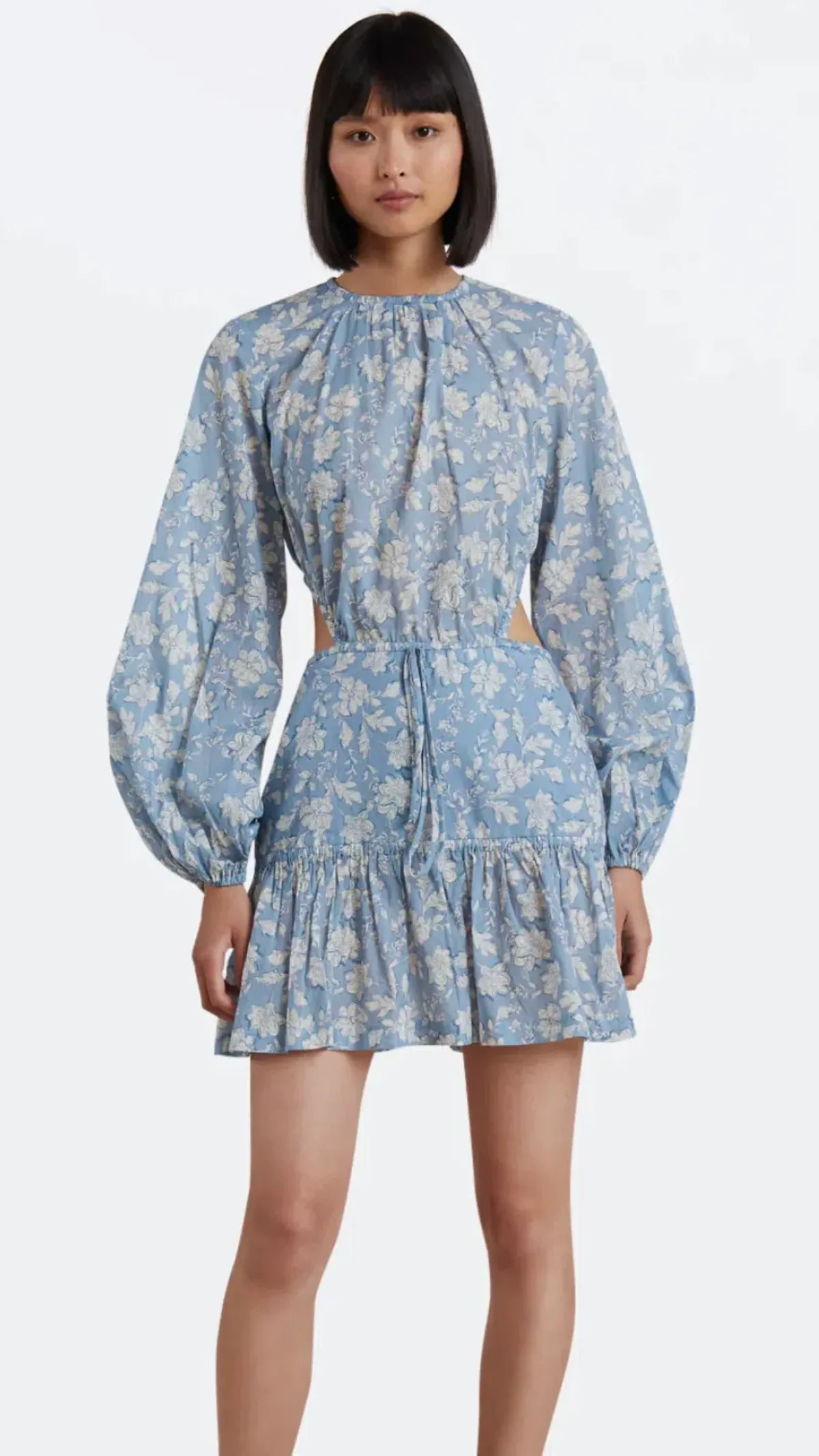 Bec & Bridge Floral Skies Mini Dress Floral Skies Size 8 - Image 1
