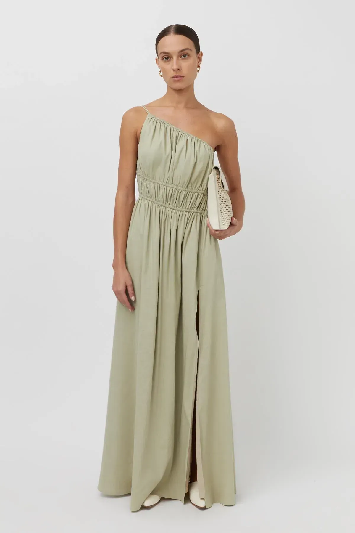 Camilla and Marc Sevilla Asymmetric Dress Green Size 8 - Image 1