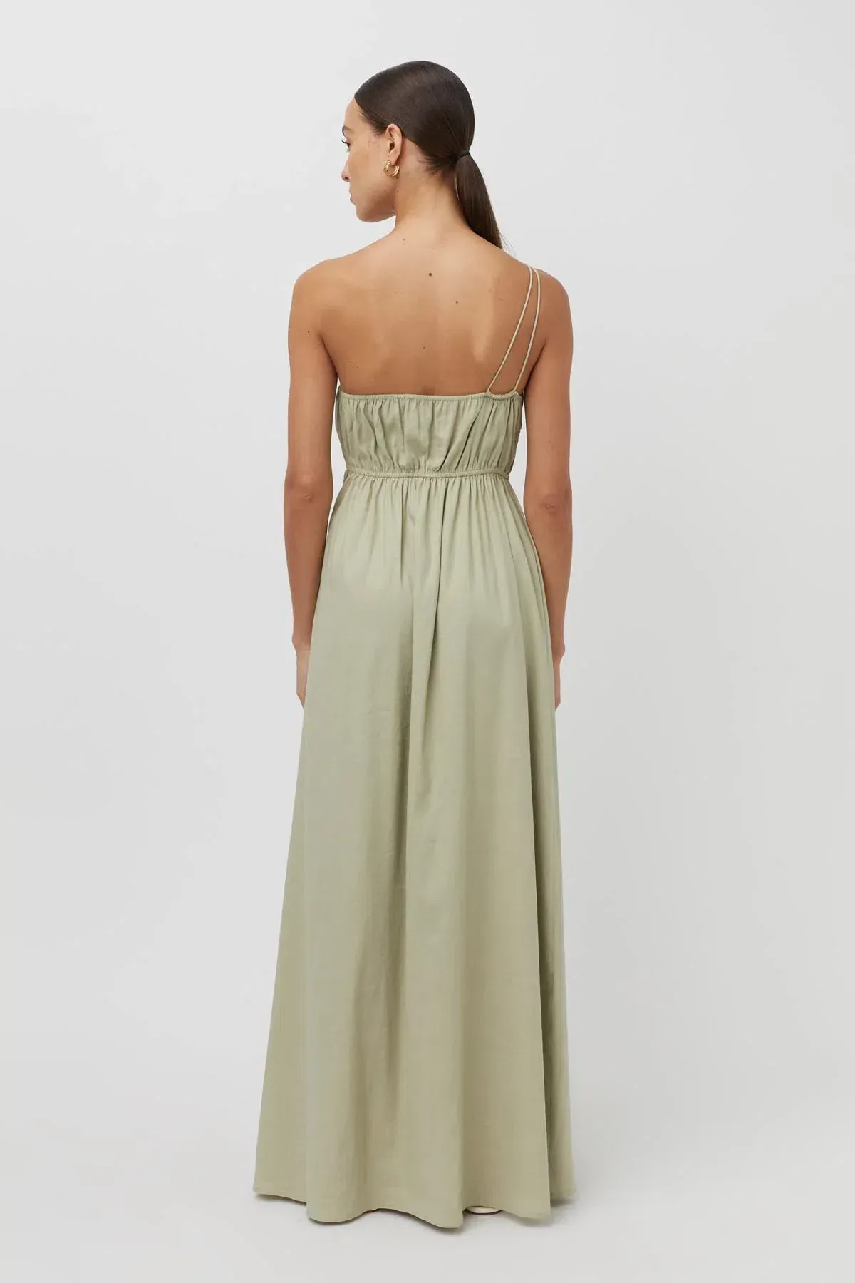 Camilla and Marc Sevilla Asymmetric Dress Green Size 8 - Image 3