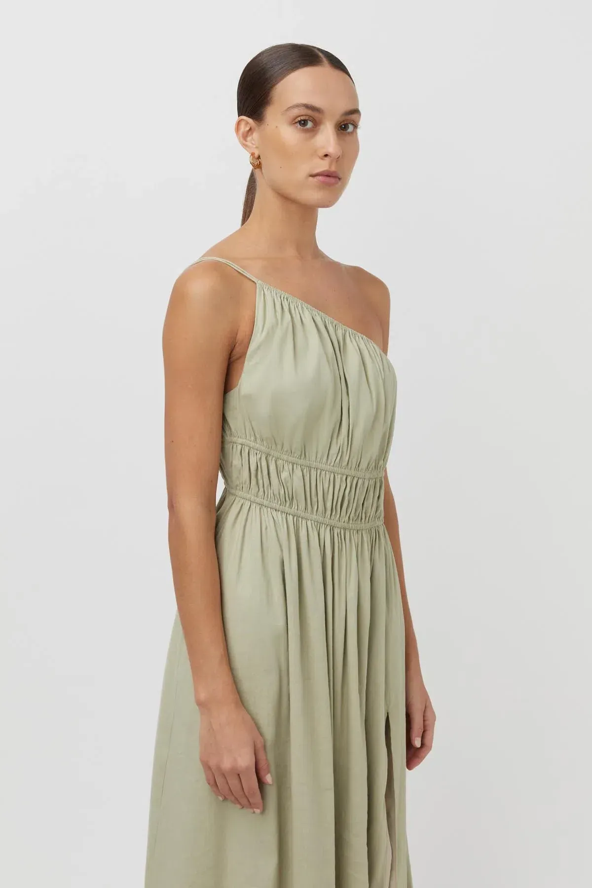 Camilla and Marc Sevilla Asymmetric Dress Green Size 8 - Image 2