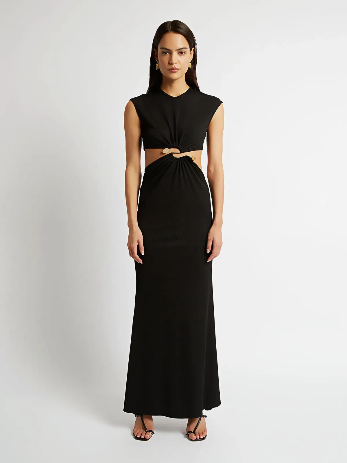 Christopher Esber Distorted Quartz Split Tank Dress Size XS/Au 6 - Image 1
