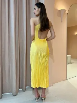 Lidee Naomi Gown Canary Yellow Size 8 for rent on The Volte - image 1