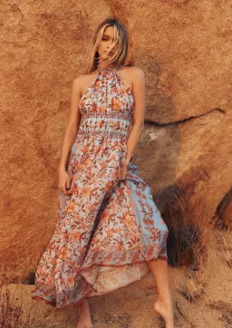 Kate Ford Azalea High Neck Gown Floral Size 10 for rent on The Volte - image 1