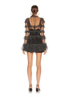 Alice McCall Tokyo Sky Mini Dress Black Size 6 for rent on The Volte - image 2