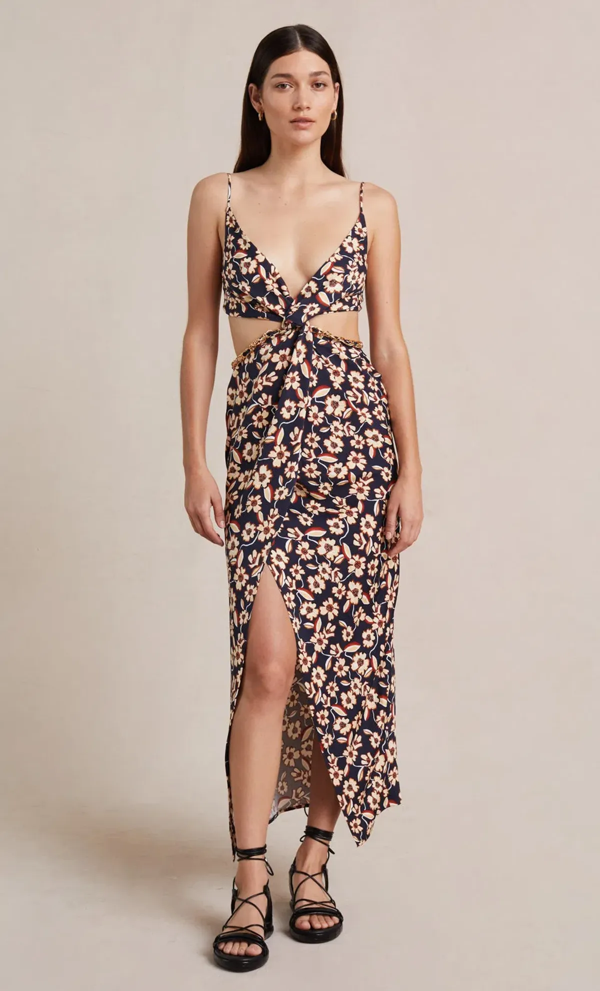 Bec & Bridge Modern Romance Twist Maxi Dress Floral Size 6 - Image 4