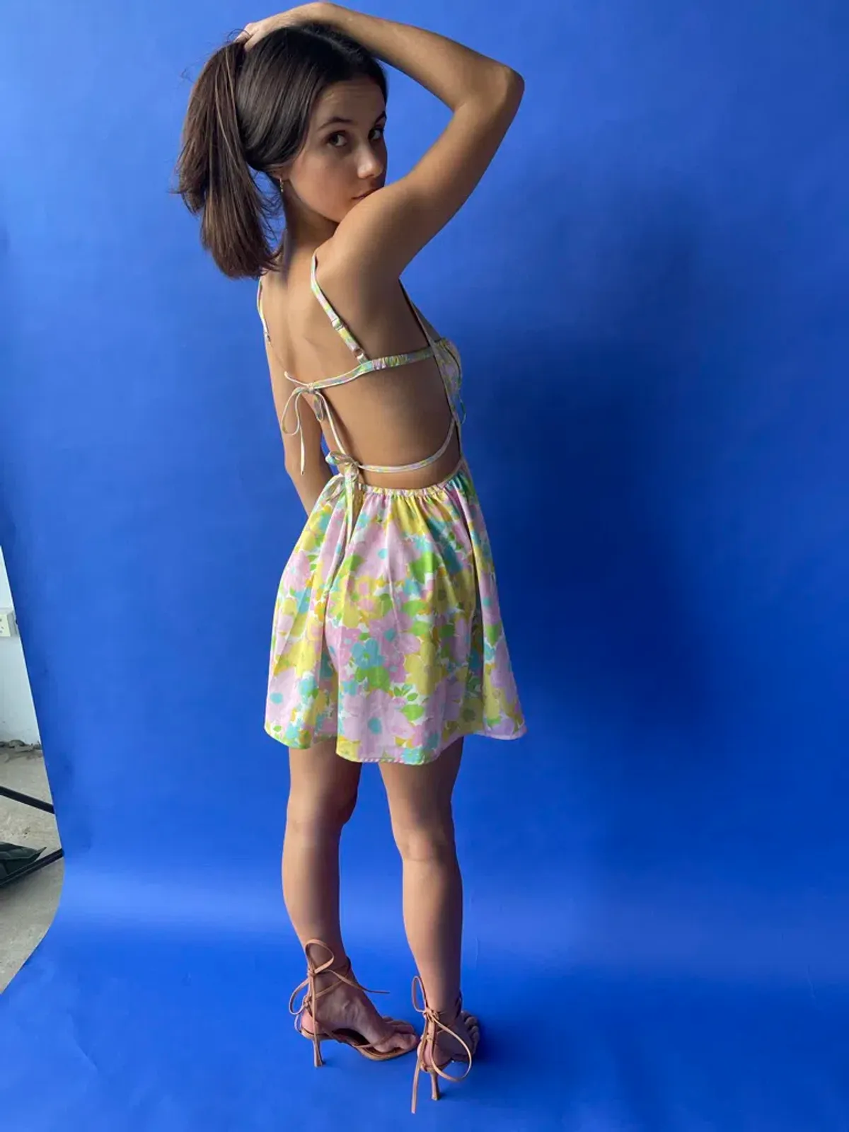 For Love & Lemons Emily Backless Dress Size XS/Au 6 - Image 4