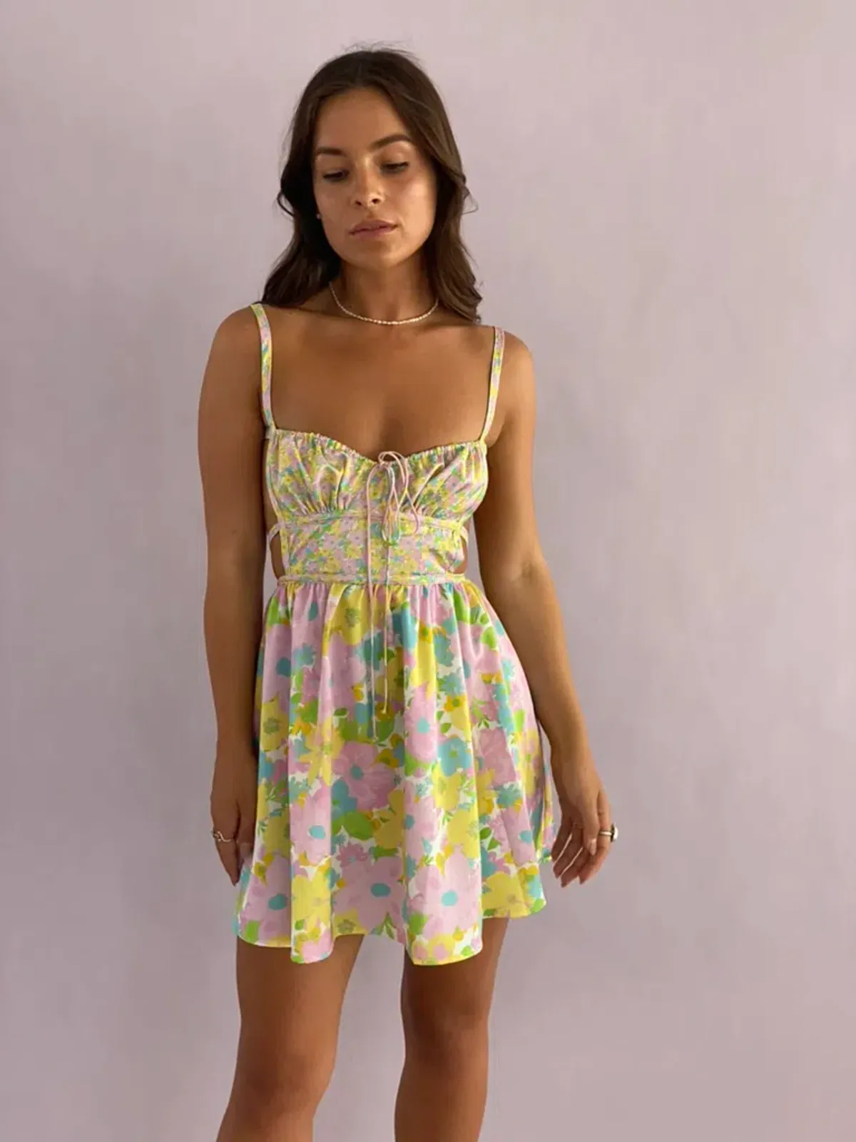 For Love & Lemons Emily Backless Dress Size XS/Au 6 - Image 5