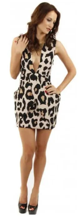 Finders Keepers animal Print Dress XSAU 6 for rent on The Volte - image 1