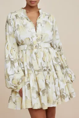Acler Somerset  Mini Dress Hydrangea Garden Size 12 for rent on The Volte - image 1