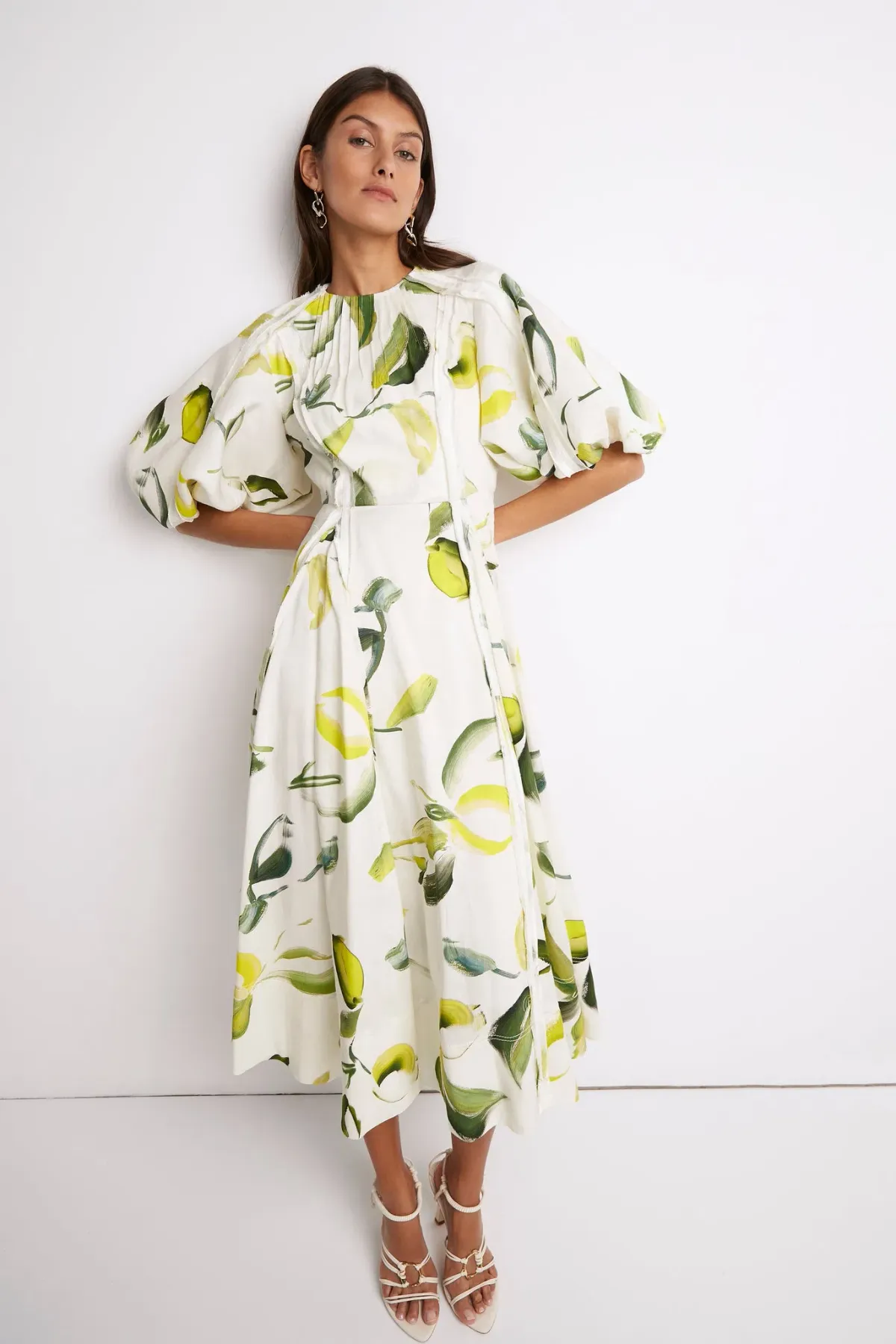 Aje Zest Midi Dress Print Size 6 / XS - Image 1