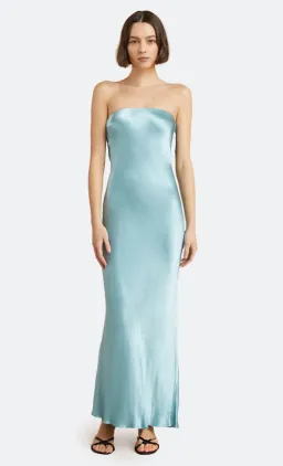 Bec & Bridge Moon Dance Strapless Dress Sea Spray Size 6 for rent on The Volte - image 1