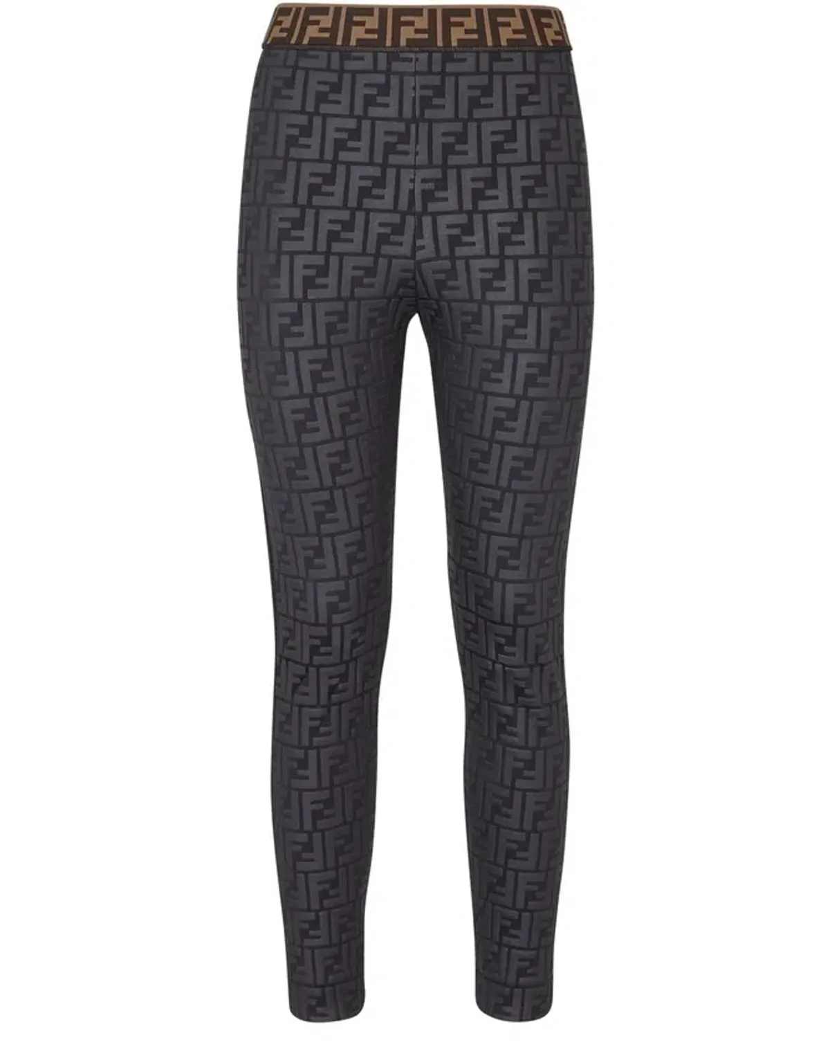Fendi Monogram Leggings FF Print Size AU 8  - Image 2