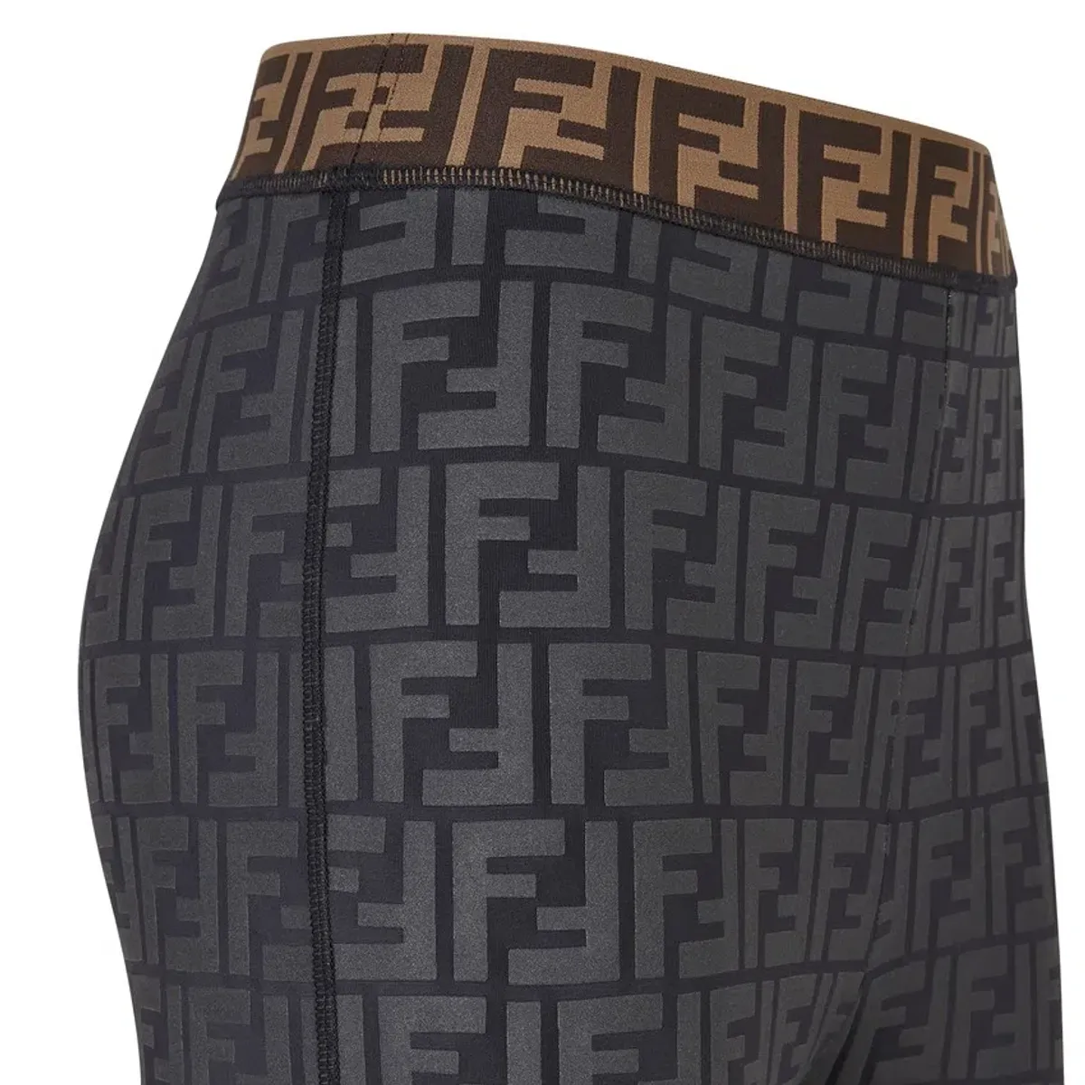 Fendi Monogram Leggings FF Print Size AU 8  - Image 3