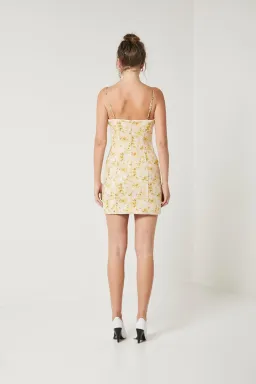 Elliatt Wattle Dress Yellow Size M/10 for rent on The Volte - image 3