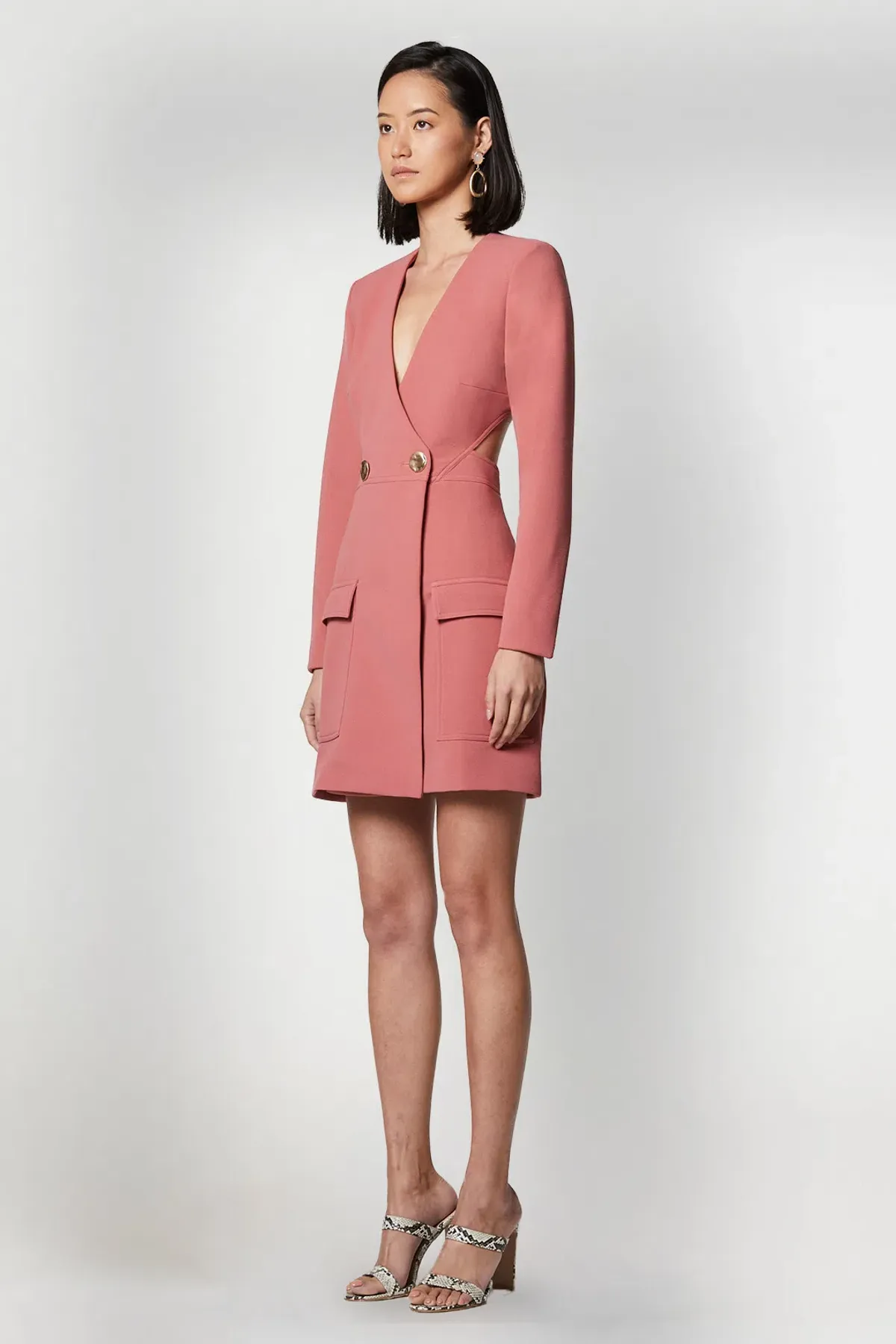 Elliatt Ametrine Dress Rose Size S/Au 8 - Image 2