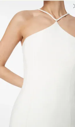 Manning Cartell Cosmic Turn Mini Dress White Size 6 / XS for rent on The Volte - image 2